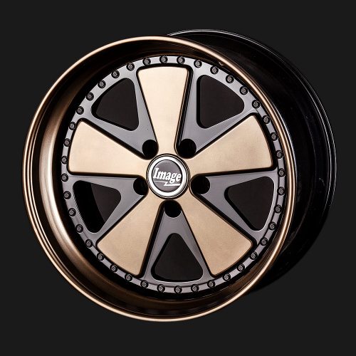 Billet 110 19in Dark Black and Dark Bronze Centre Front Mounted with Dark Bronze Outer Rim