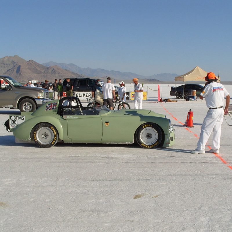 MGA Bonneville Speed Run on Billet 19