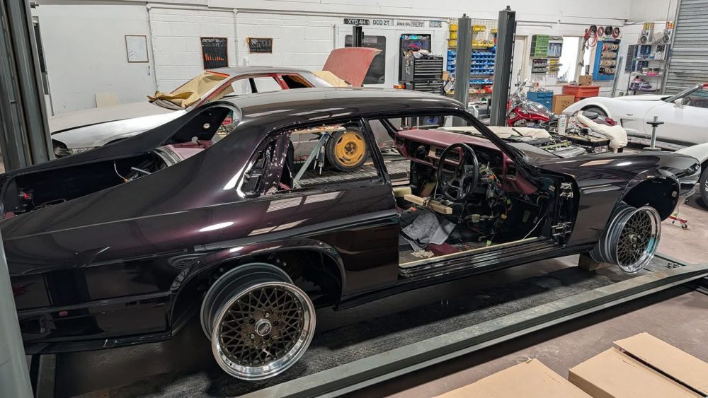 Jaguar XJS V12 – From Repair to Full Restoration using Billet 250 Alloy Wheels from Image Wheels UK