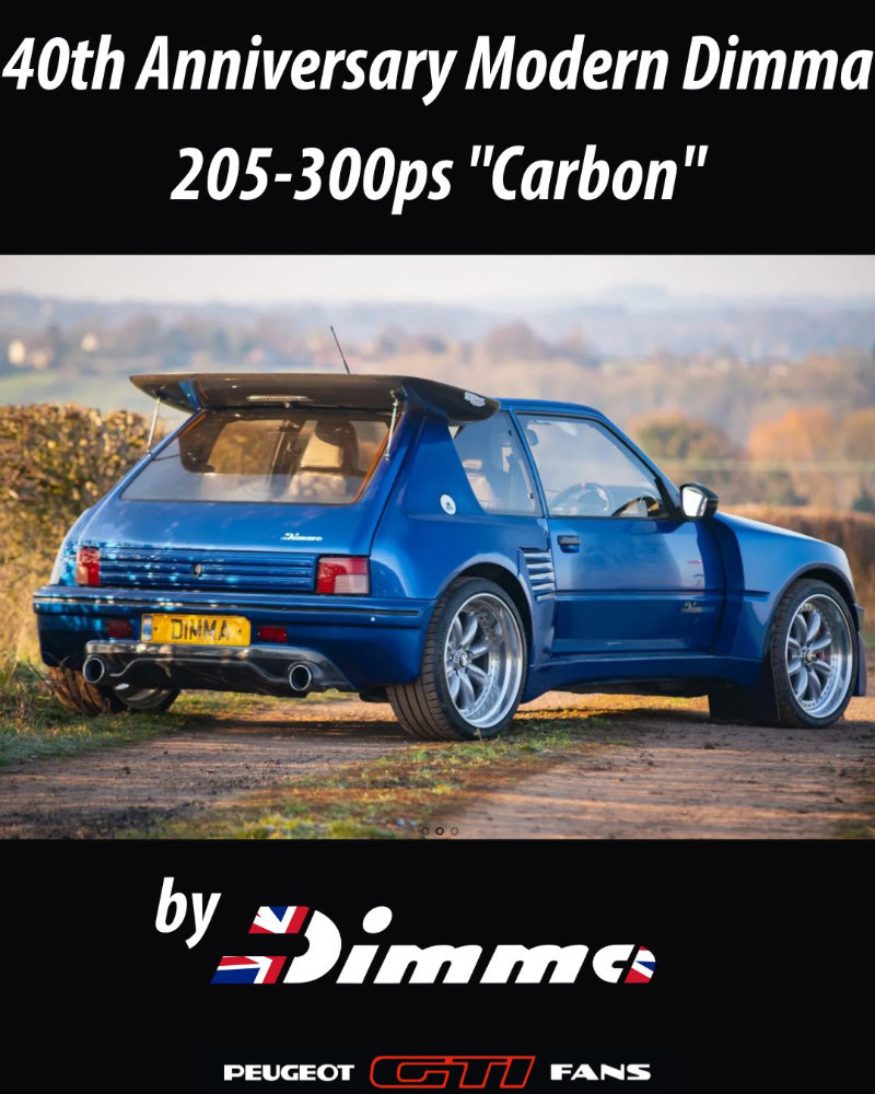 Bespoke 19" Alloy Wheels for the Dimma Peugeot 205