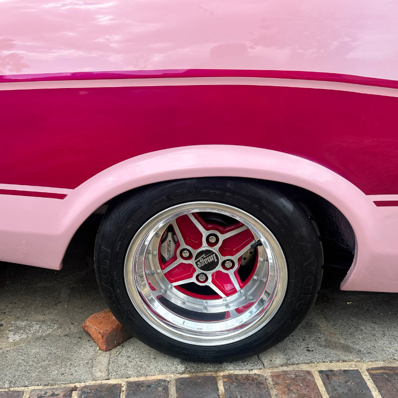 Image Wheels RS4 Custom Alloy Wheels for a 1970s Ford Escort Estate
