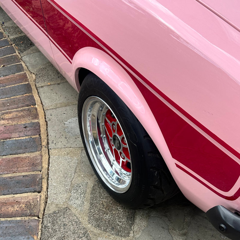 Image Wheels RS4 Custom Alloy Wheels for a 1970s Ford Escort Estate